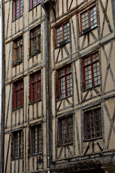 Paryż Francja Kwietnia 2023 Ulica Francois Miron Malowniczej Dzielnicy Marais — Zdjęcie stockowe