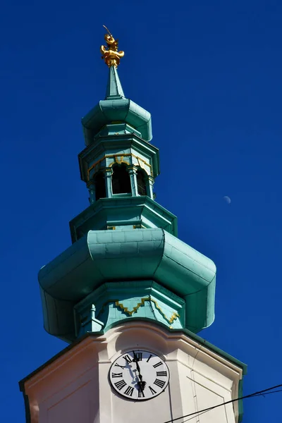 Братислава Словакия Июня 2023 Года Живописная Михайловская Башня — стоковое фото