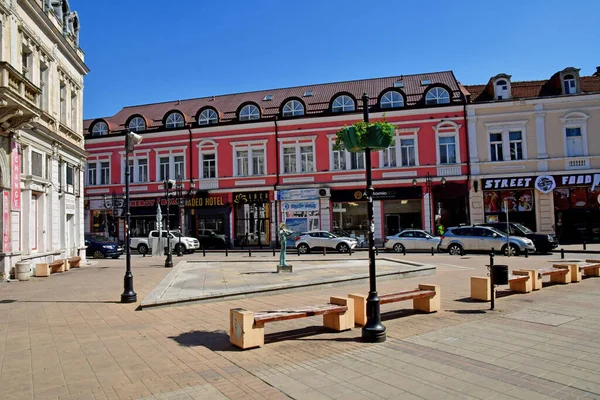 Русе Болгария Июля 2023 Года Живописный Центр Города — стоковое фото