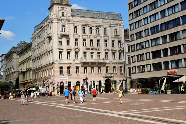 ブダペスト ハンガリー 6月26 2023 美しい市内中心部 — ストック写真