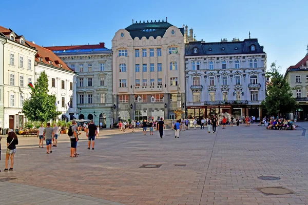 Bratislava Slowakei Juni 2023 Das Malerische Stadtzentrum — Stockfoto