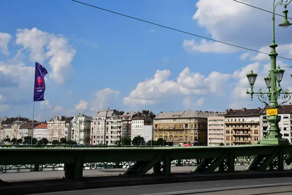 Будапешт Угорщина Червня 2023 Міст Свободи — стокове фото