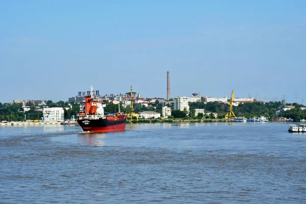 Tulcea Romania July 2023 Picturesque River Side — 图库照片