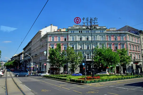 匈牙利布达佩斯 2023年6月26日 风景如画的市中心 — 图库照片