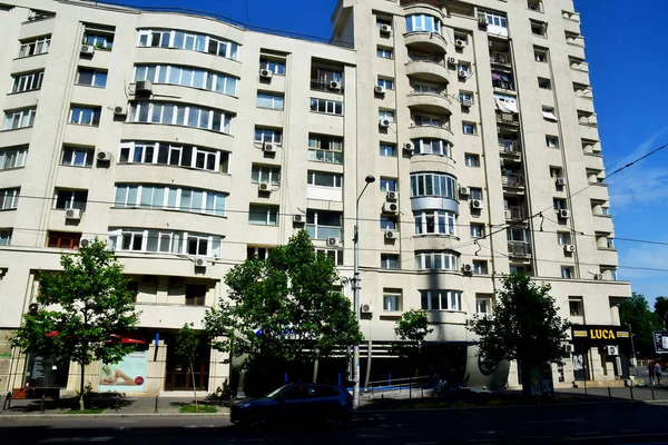 Bukareszt Rumunia Lipca 2023 Malownicze Centrum Miasta — Zdjęcie stockowe
