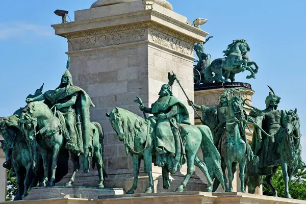 ブダペスト ハンガリー 6月26 2023 英雄の広場 — ストック写真