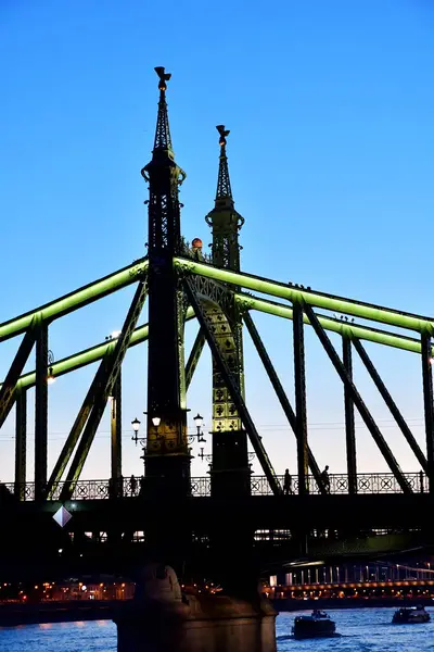 ブダペスト ハンガリー 6月26 2023 リバティ橋 — ストック写真