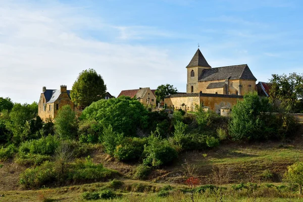 Saint Crepin Carlucet França 2023 Outubro Pitoresca Aldeia Velha — Fotografia de Stock