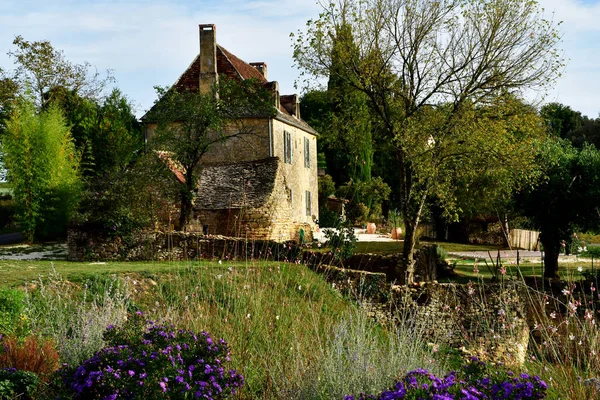 Сен Крепен Карлюсе Франция Октября 2023 Года Живописная Старая Деревня — стоковое фото