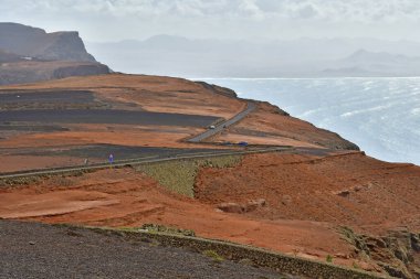 Lanzarote, Canary Islands - march 15 2024 : the Mirador del Rio clipart