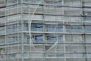 Le Touquet Paris Plage; France - april 20 2024 : scaffolding