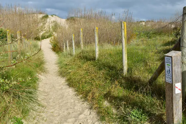 stock image Le Touquet Paris Plage; France - april 20 2024 : the seaside