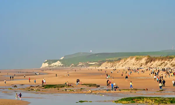 stock image Wissant; France - may 10 2024 : the seaside resort city