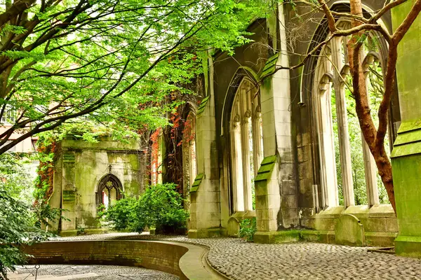 stock image London; England - may 23 2024 : Saint Dunstan in the East church in the City of London