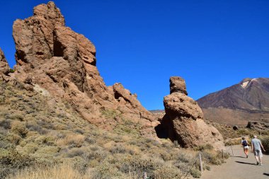 Tenerife, Canary Islands - march 15 2024 : the Teide National Park clipart