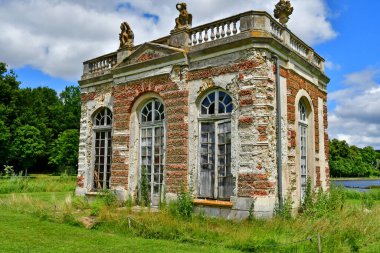 Dampierre; France - july 10 2024 : the classical castle clipart