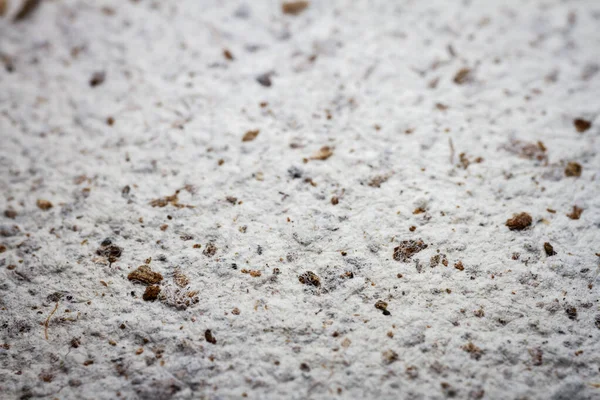 Extreme Closeup Gray Handmade Paper Shallow Depth Field — Stock Photo, Image