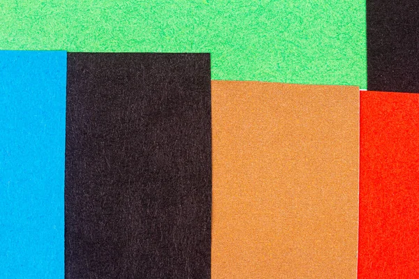 Mehrfarbiger Hintergrund Aus Papier Verschiedenen Farben Abstrakte Bunte Lebendige Papiertexturen Stockfoto