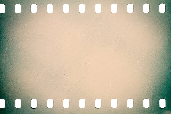 Texture Surface Film 35Mm Poussiéreux Grunge Film Photo Perforé Rayé — Photo