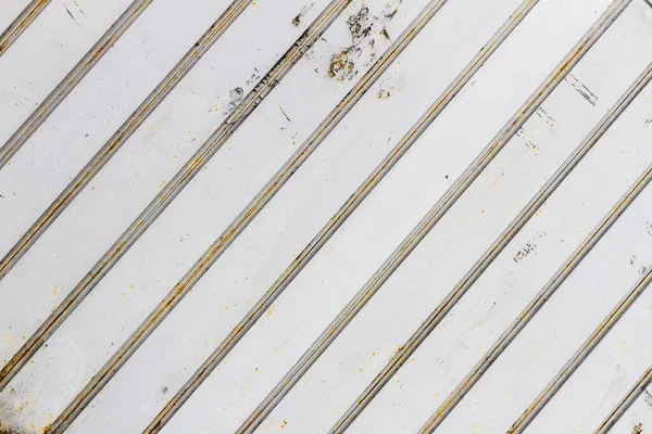 Fondo Textura Pared Almacén Metal Oxidado Viejo Primer Plano Placa — Foto de Stock