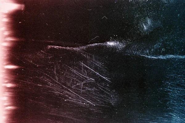 Abstract Getinte Film Textuur Achtergrond Met Graan Stof Licht Lek — Stockfoto