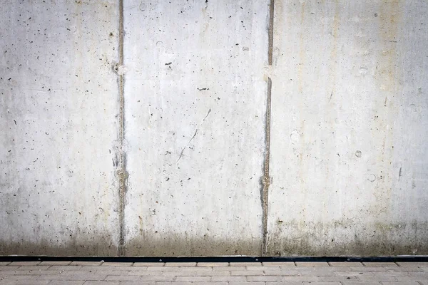 Gray Concrete Wall Parking Space — Stock Photo, Image