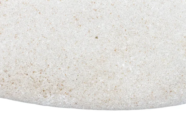 Part Gray Stone Isolated White Background — Stock Photo, Image