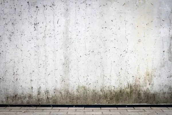 Dinding Beton Abu Abu Dan Ruang Parkir — Stok Foto