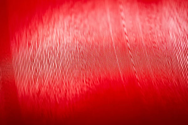 Makroaufnahme Einer Roten Schallplatte Oberfläche Einer Alten Schallplatte Geringe Tiefenschärfe — Stockfoto