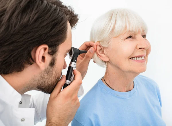 Woman Ear Examination — Stock Photo, Image