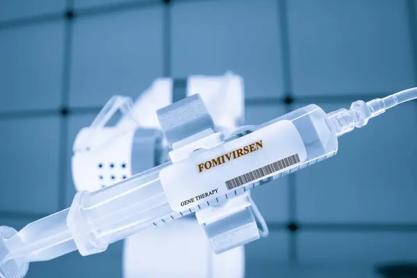 Fomivirsen遺伝子治療 概念的な画像 — ストック写真