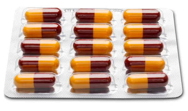 Amoxicillin Pills Close — Stock Photo, Image