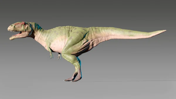 Dzieła Teropoda Dinozaura Giganotosaurus Caroline — Zdjęcie stockowe