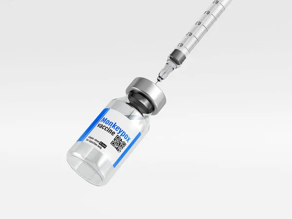 Vacina Contra Varíola Convulsa Anteriormente Varíola Convulsa Ilustração Conceptual — Fotografia de Stock