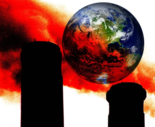 Klimaatverandering Conceptuele Illustratie — Stockfoto