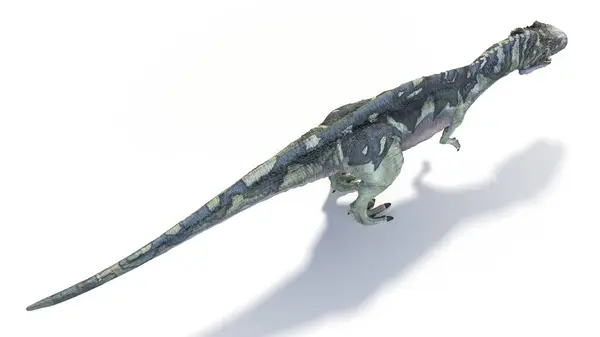 Illustration Acrocanthosaurus Dinosaurie — Stockfoto
