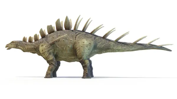Bir Kentrosaurus Dinozorunun Tasviri — Stok fotoğraf