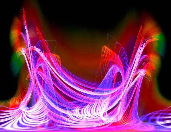 Conceptual Illustration Quantum Fluctuations Quantum Physics Quantum Fluctuations Described Temporary — Stock Photo, Image
