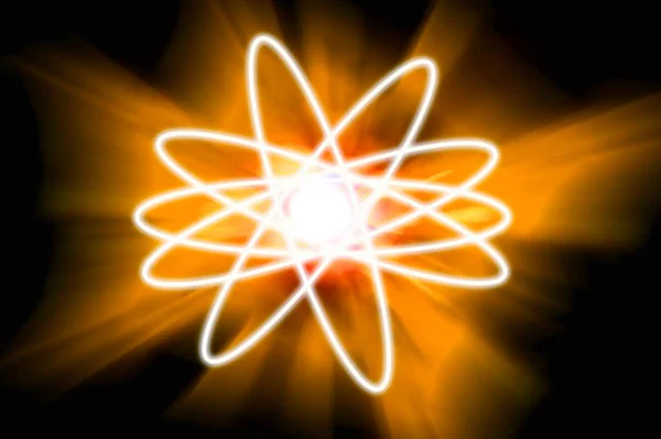 Conceptual Illustration Subatomic Particle — Stock Photo, Image