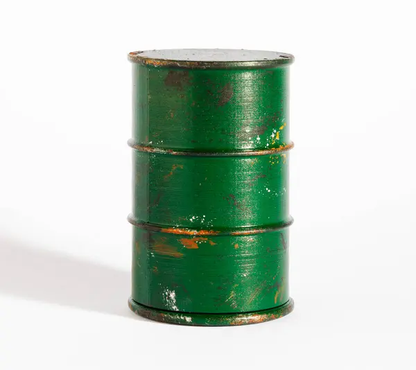 Oil Barrel Oil Example Fossil Fuel Fossil Fuels Made Decomposing — Stock Photo, Image