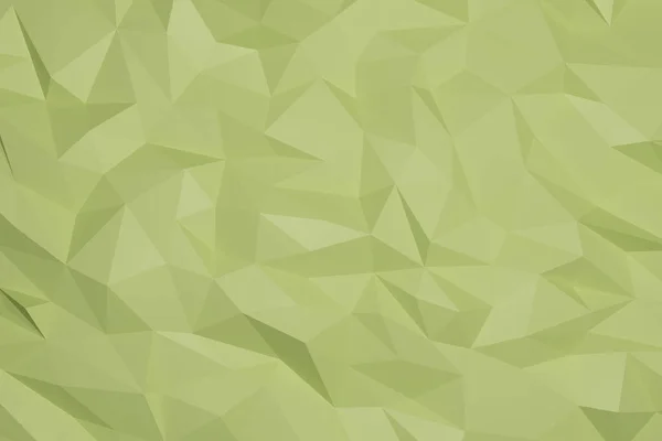 Green Low Poly Background Render Color — Stock Photo, Image