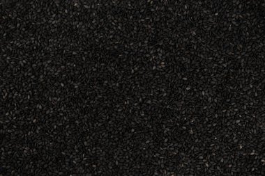 Siyah susam tohumu doku arka plan