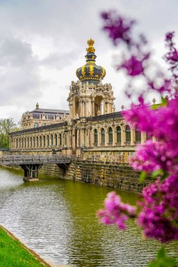 Güzel zarif Dresden, Zwinger müzesi, Almanya