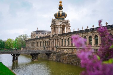 Güzel zarif Dresden, Zwinger müzesi, Almanya
