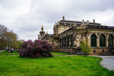 Güzel Dresden, Zwinger Müzesi, Almanya. Eski şehirler