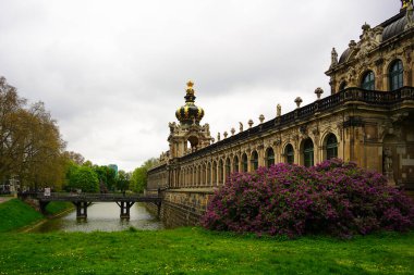 Güzel Dresden, Zwinger Müzesi, Almanya. Eski şehirler