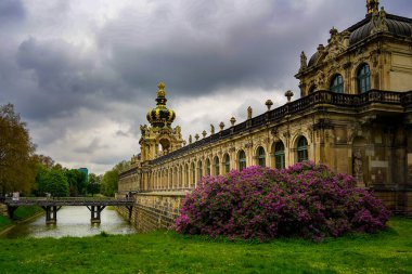Güzel Dresden, Zwinger Müzesi, Almanya. Eski şehirler