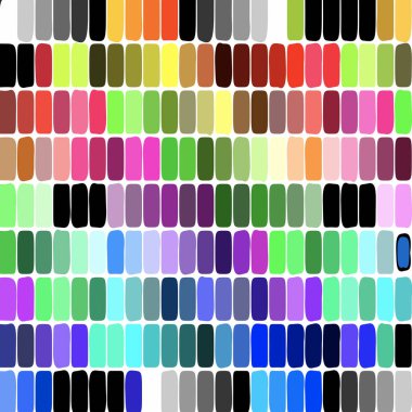 Kusursuz vektör deseni. Parlak kareler ile renkli arkaplan.