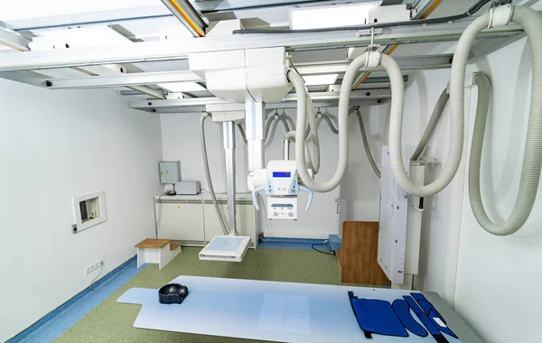 Kliniczny Profesjonalny Sprzęt Diagnostyczny Nowoczesna Technologia Rentgenowska Szpitalu — Zdjęcie stockowe
