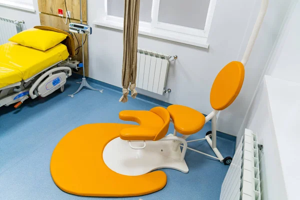 Zdravotnictví Pohodlný Klinický Interiér Lékařské Zotavení Moderní Oddělení — Stock fotografie